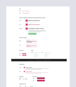 WordPress webdesign Depressie Vereniging Nederland design system