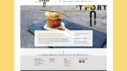 wordpress-webdesign-fort-restaurant-vijfhuizen-homepage